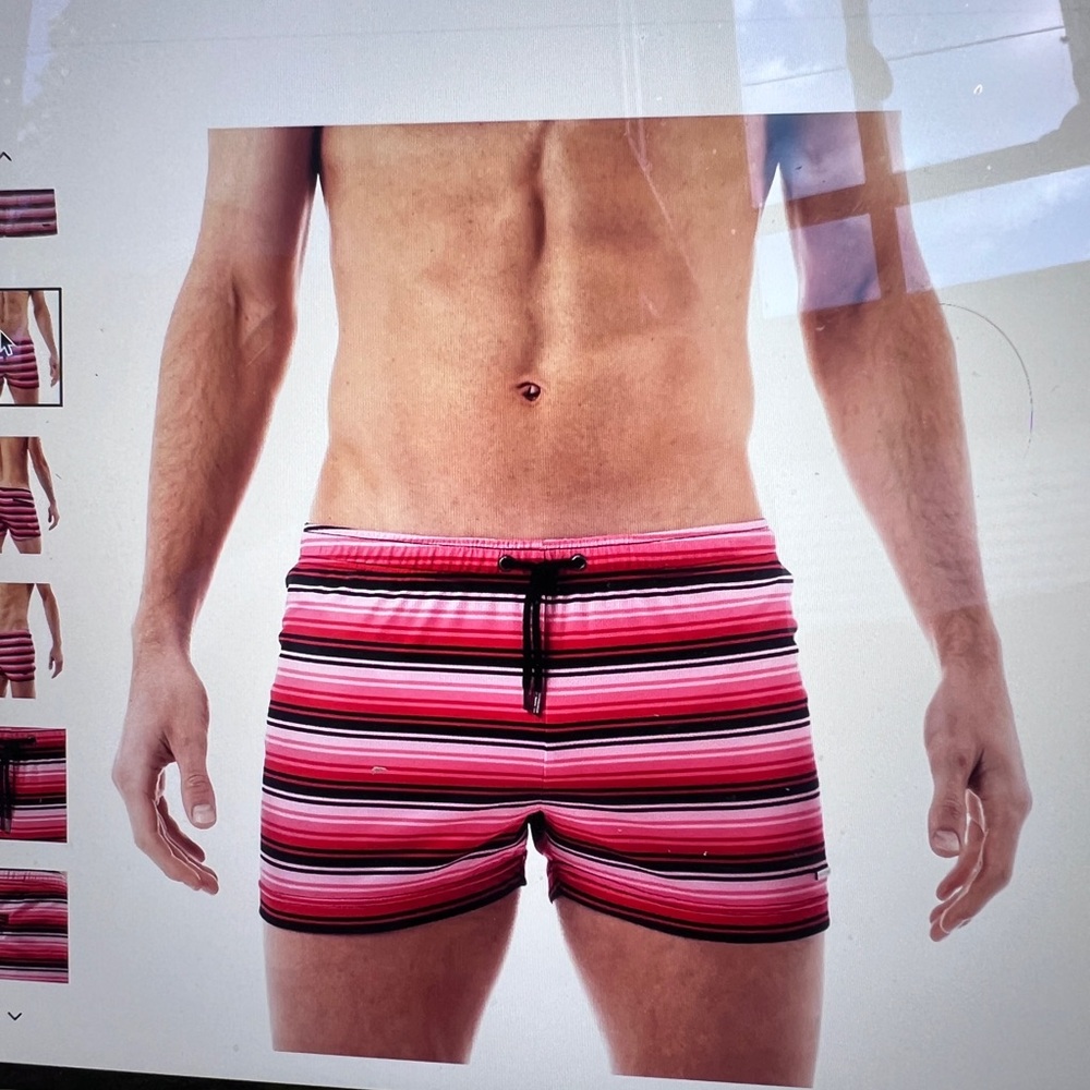 Parke and Ronan Pink P-Town Short Medium